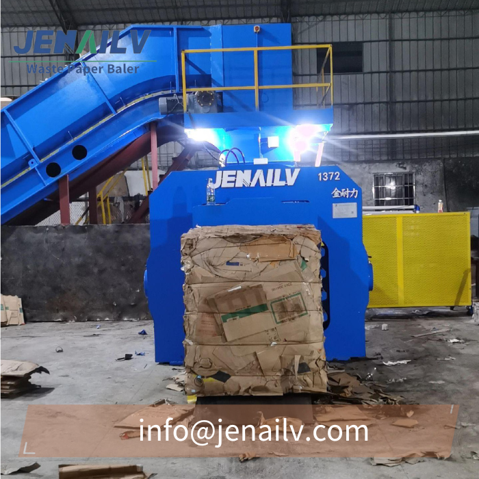 Full Automatic Waste Paper Baler