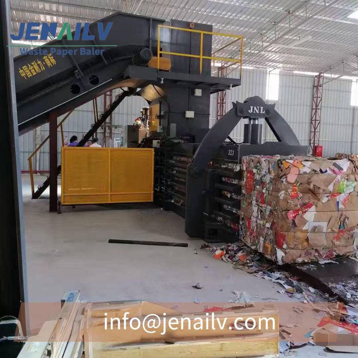 Full-Auto Waste Paper Baler 