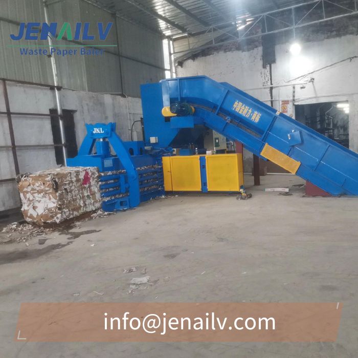 Full Automatic Tie Waste OCC Baler  