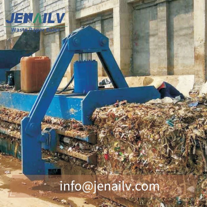 Full Automatic Waste and Rubbish Baler 