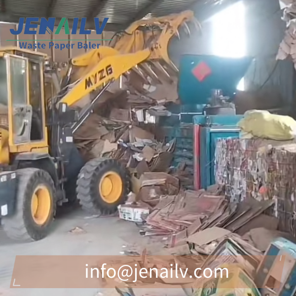 Jenailv waste paper baler -- HOW TO FEED2.png