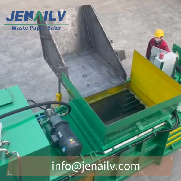 Jenailv waste paper baler -- HOW TO FEED1.png